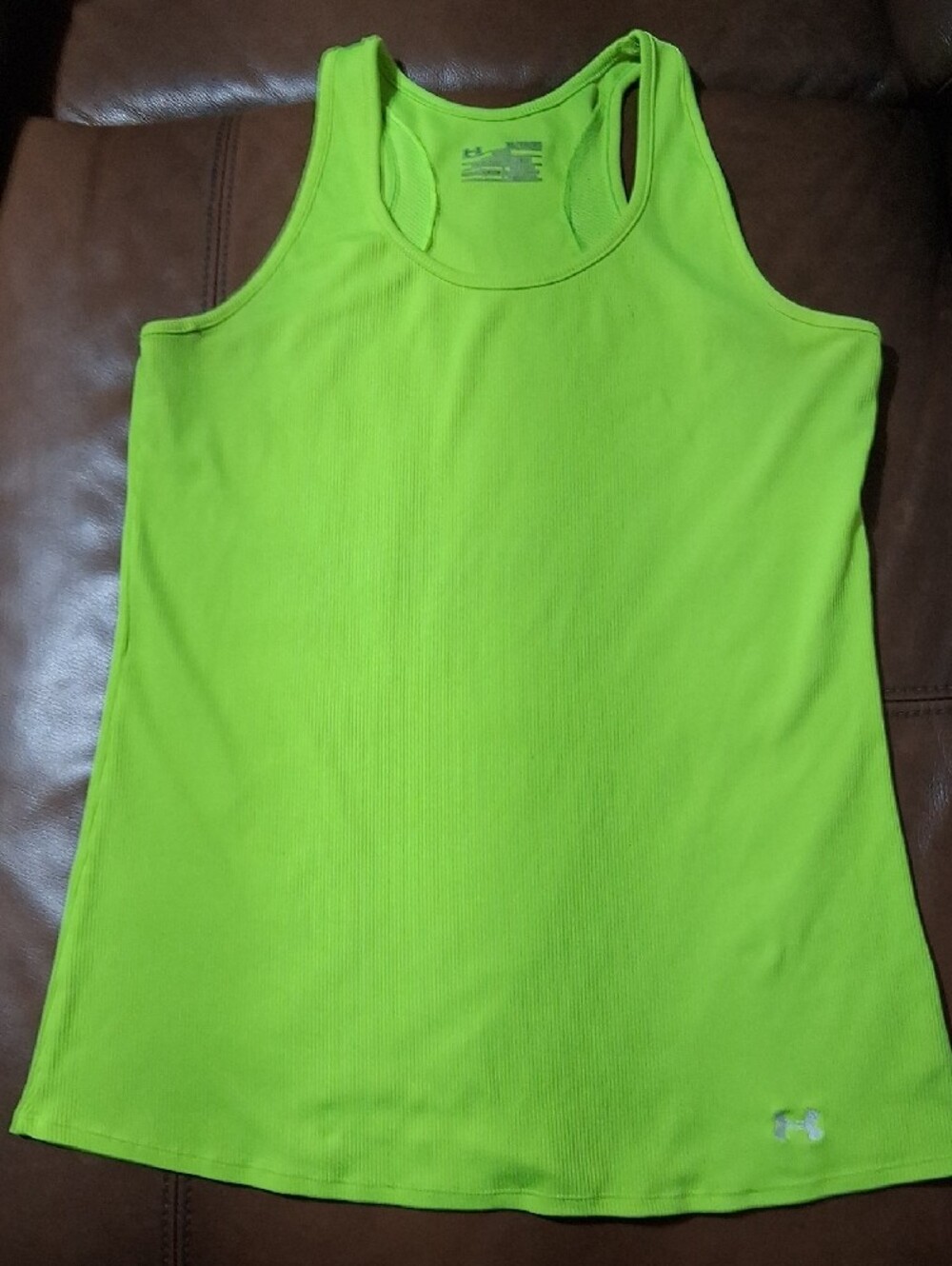 5 Under Armour Champion Neon Rib Tank Tops Pink Yellow XL XXL - Picture 8 of 12